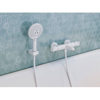 Dušas turētājs Hansgrohe Porter E, matēts balts