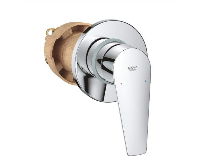 Смеситель для ванны/душа Grohe BauEdge New, хром