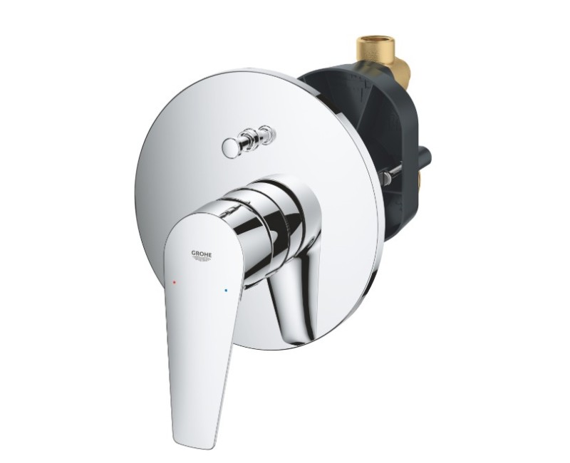 Vannas / Dušas maisītājs Grohe BauEdge New, hroms