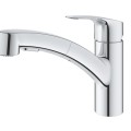 Смеситель для кухни Grohe с выдвижным душем Eurosmart, хром