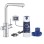 Grohe Blue Pure Minta смеситель для кухонной раковины с фильтром и выдвижной головкой 30591000