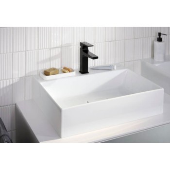 Vannas istabas izlietnes maisītājs Hansgrohe Metropol 110, ar push-open, matēts melns