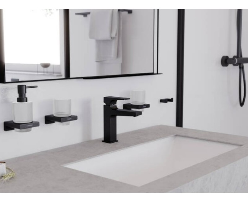 Смеситель для раковины Hansgrohe Novus Care 100, с выдвижным механизмом, хром