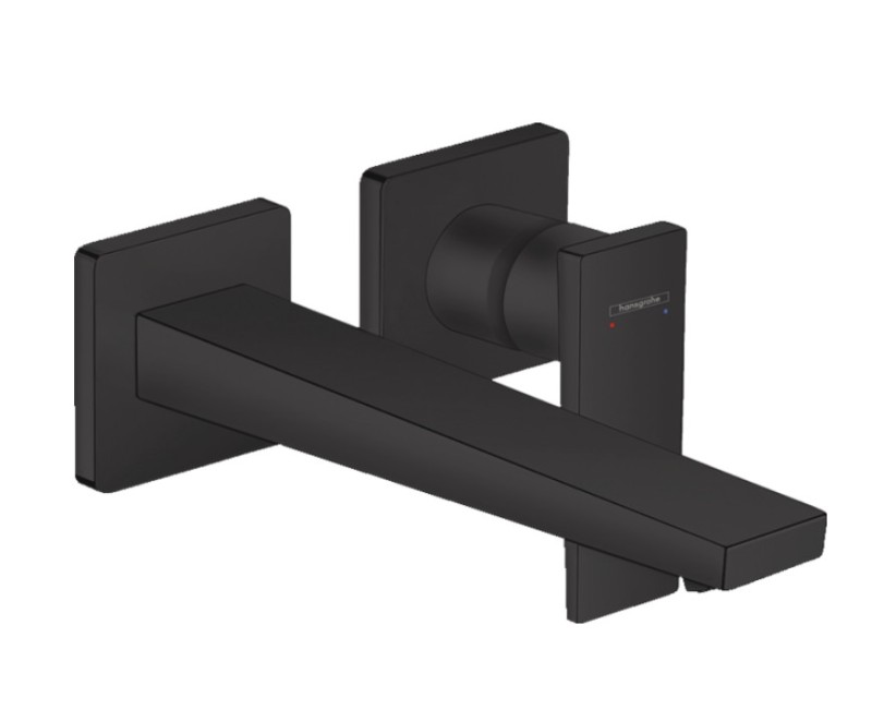 Izlietnes maisītājs Hansgrohe Metropol virsapmetuma daļa, 2 caurumu, iztece 225 mm, no sienas