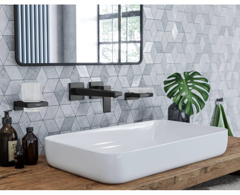 Izlietnes maisītājs Hansgrohe Metropol virsapmetuma daļa, 2 caurumu, iztece 225 mm, no sienas