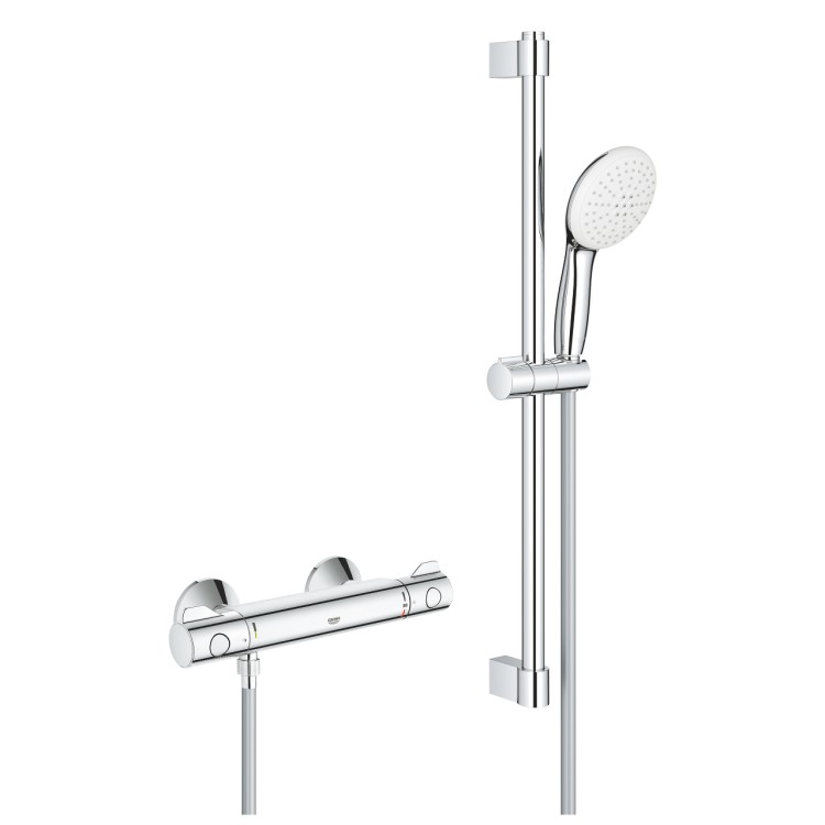 Душевой Комплект Grohe Grohtherm 800 с термостатом, 600 мм, хром Душевой Комплект Grohe Grohtherm 800 с термостатом, 600 мм, хром