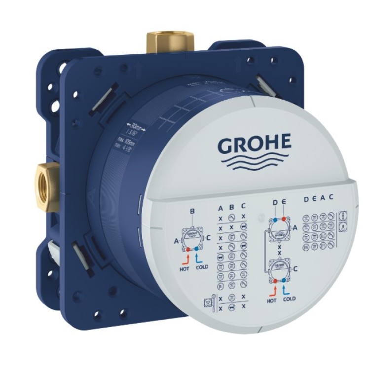 Vannas / Dušas maisītājs Grohe zemapmetuma daļa Rapido Smartbox Vannas / Dušas maisītājs Grohe zemapmetuma daļa Rapido Smartbox