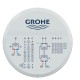 Vannas / Dušas maisītājs Grohe zemapmetuma daļa Rapido Smartbox Vannas / Dušas maisītājs Grohe zemapmetuma daļa Rapido Smartbox