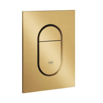 Кнопка для монтажной рамы  Grohe Arena Cosmo duo, 130x172 мм, вертикальная, брашированная Cool Sunrise