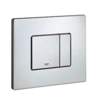 Кнопка для монтажной рамы Grohe Skate Cosmo duo, 197x156 мм, горизонтальная, нержавеющая сталь