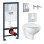 Tualetes poda komplekts Grohe WC+rāmis Solido +poga+vāks 39586000