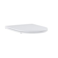 Poda vāks Grohe BauCeramic Slim, QR/SC, balts