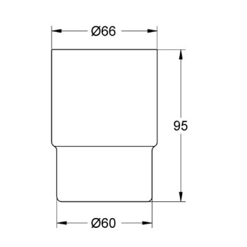 Стакан Grohe Essentials New/ Essentials Cube New