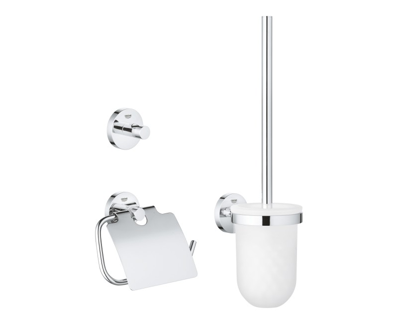 Комплект аксессуаров Grohe Essentials New City 3-в-1, хром
