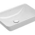 Раковина Villeroy & Boch Venticello, 550x360 мм, поверхность, белый