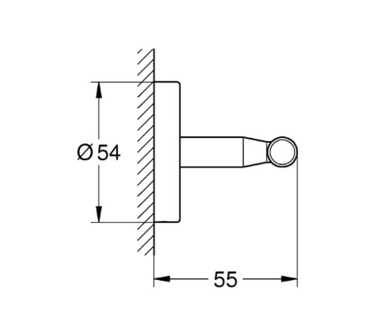 Крючок для ванной Grohe Start Cosmo, хром