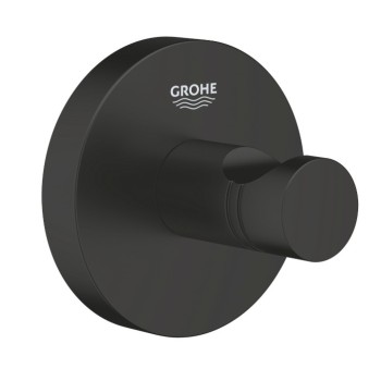 Крючок для ванной Grohe Start, матовый черный
