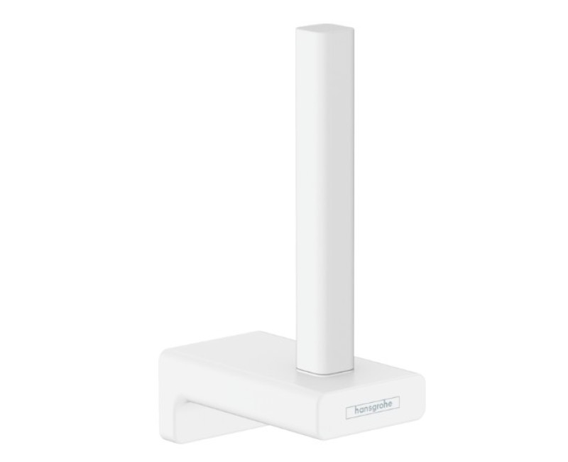 Tualates papīra turētājs Hansgrohe AddStoris, rezerves, matēts balts