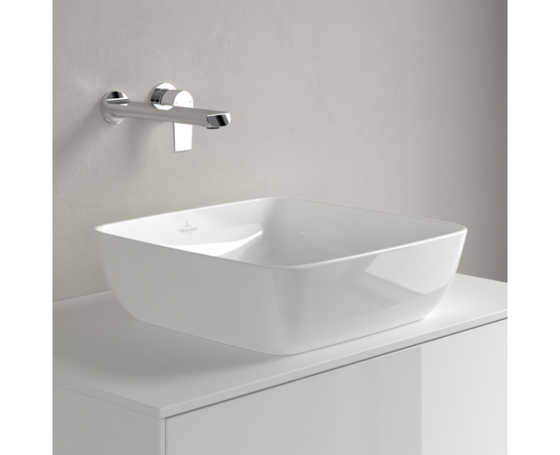 Vannas istabas izlietne Villeroy & Boch Artis, 410x410 mm, uz virsmas, balta