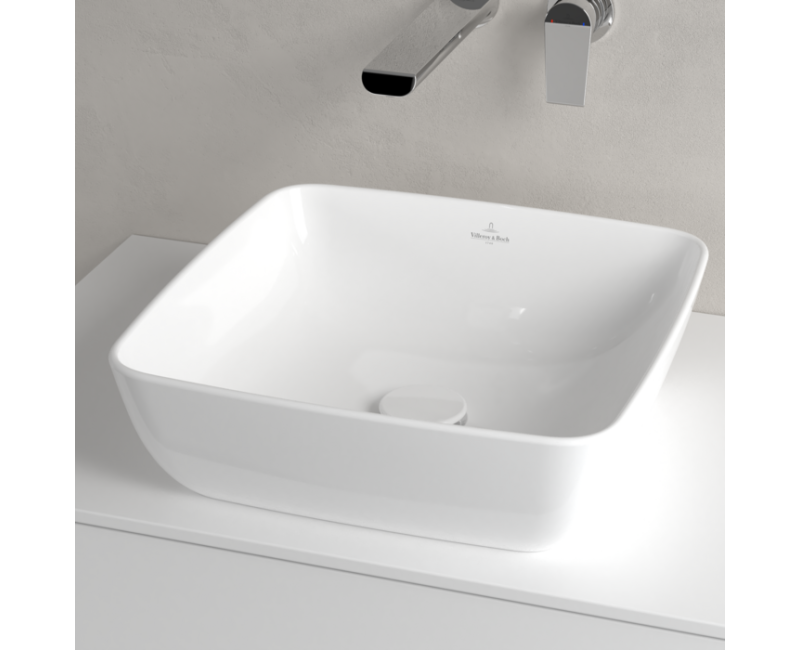 Vannas istabas izlietne Villeroy & Boch Artis, 410x410 mm, uz virsmas, balta