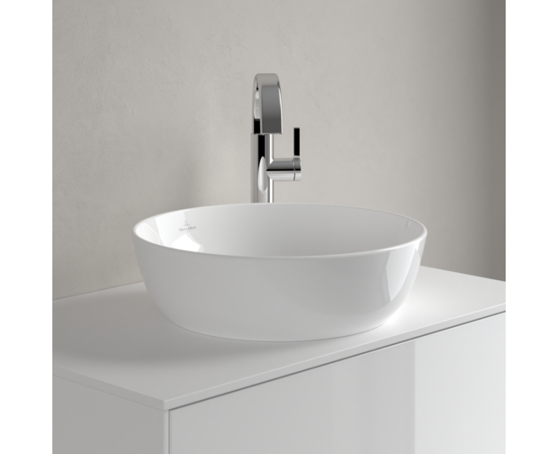 Vannas istabas izlietne Villeroy & Boch  Artis, d=430 mm, uz virsmas, balta