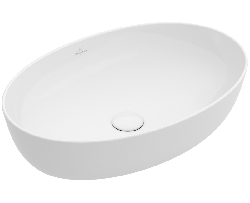 Vannas istabas izlietne Villeroy & Boch Artis, 610x410 mm, uz virsmas, balta CP