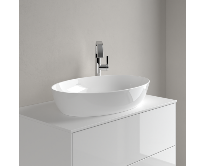 Vannas istabas izlietne Villeroy & Boch Artis, 610x410 mm, uz virsmas, balta CP