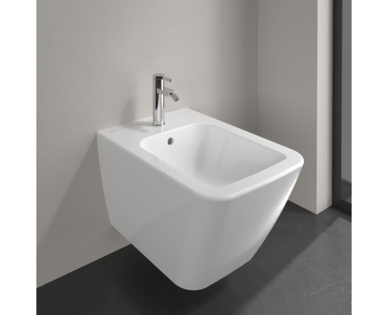 Bide Villeroy & Boch Finion, stiprināms pie sienas, 375x560 mm, SupraFix, balts CP