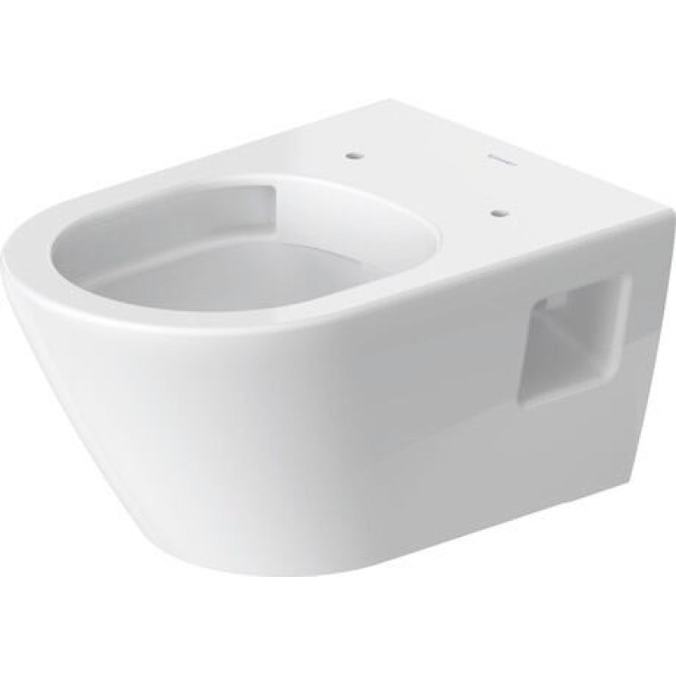 Подвесной унитазDuravit D-Neo Compact Rimless 370 x 540 мм, с крышкой, белый Подвесной унитазDuravit D-Neo Compact Rimless 370 x 540 мм, с крышкой, белый