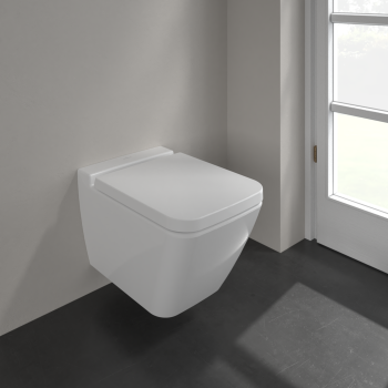 Подвесной унитаз Villeroy & Boch Finion Rimless, 375x560 мм, SupraFix, без крышки, DirectFlush, белый CP
