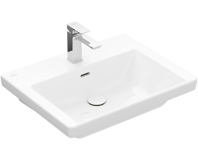 Раковина Villeroy & Boch ubway 3.0, 600x470 мм, белая