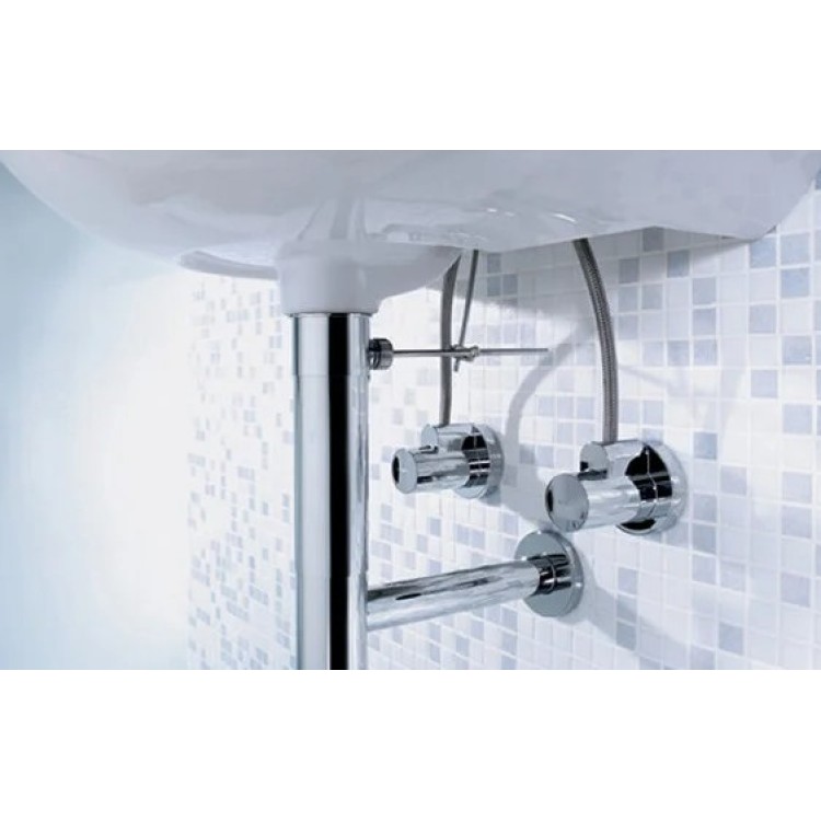 Сифон для мойки Hansgrohe Flowstar, 1¼ x 32 мм, хромированная латунь Сифон для мойки Hansgrohe Flowstar, 1¼ x 32 мм, хромированная латунь