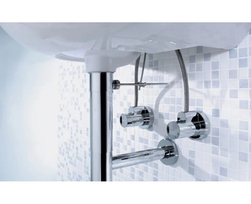 Сифон для мойки Hansgrohe Flowstar, 1¼ x 32 мм, хромированная латунь