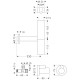 Сифон для мойки Hansgrohe Flowstar, 1¼ x 32 мм, хромированная латунь Сифон для мойки Hansgrohe Flowstar, 1¼ x 32 мм, хромированная латунь