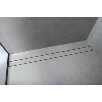 Душевой канал Hansgrohe RainDrain Rock, 1200 мм, раскрой по размеру и облицовка плиткой
