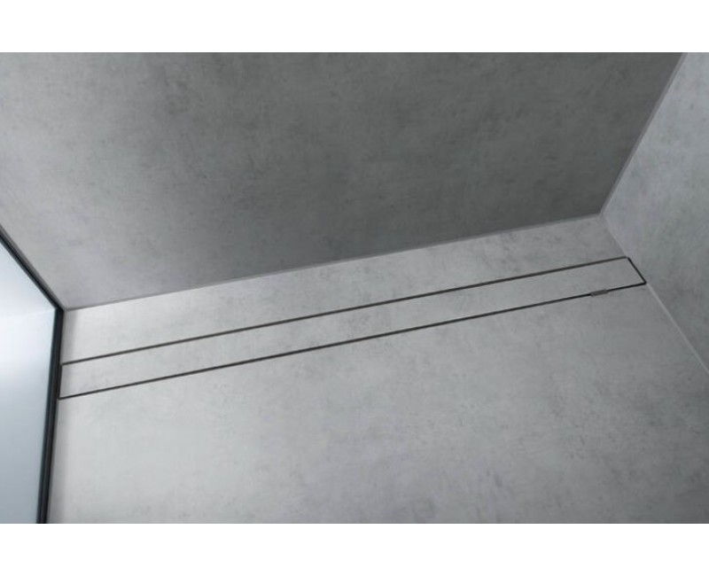 Dušas kanāls Hansgrohe RainDrain Rock, 1000 mm, griežams pēc izmēra un flīzējams