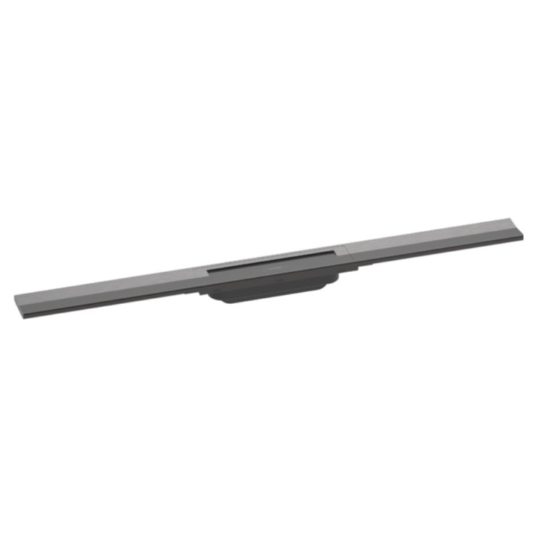 Dušas kanāls Hansgrohe RainDrain Flex, 800 mm, griežams, brushed black chrome Dušas kanāls Hansgrohe RainDrain Flex, 800 mm, griežams, brushed black chrome
