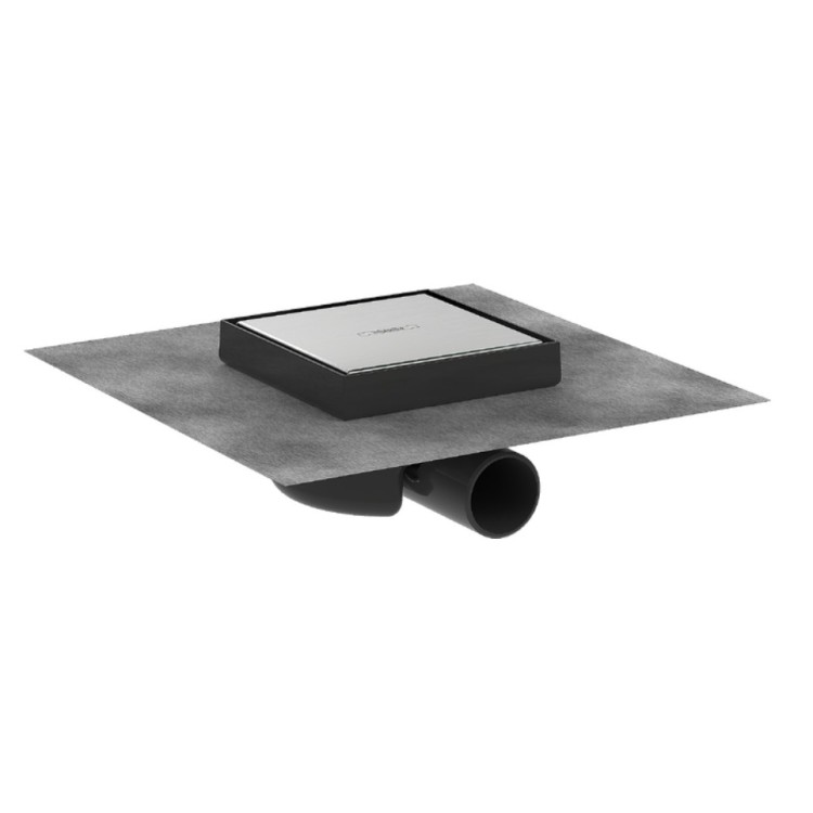 Dušas traps Hansgrohe RainDrain Spot, 150x150 mm, horizontāls, resti no otras puses var flīzēt Dušas traps Hansgrohe RainDrain Spot, 150x150 mm, horizontāls, resti no otras puses var flīzēt