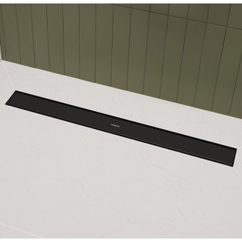 Душевой канал Hansgrohe RainDrain Go, 900 мм, под плитку, черный матовый