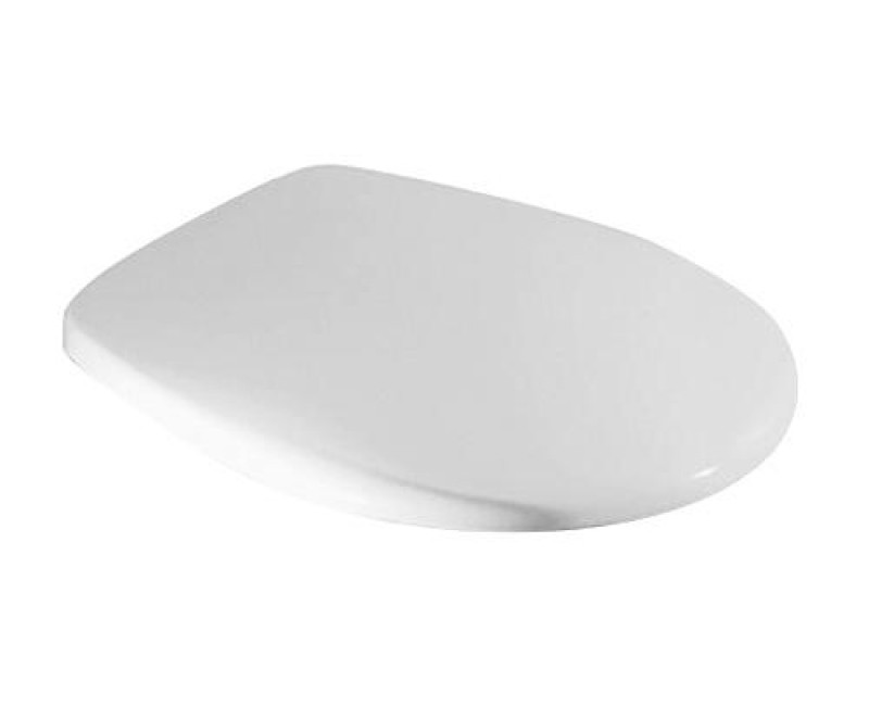 Крышка для унитазa Geberit Renova no. 1, белый/нержавеющая сталь