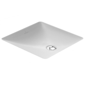 Vannas istabas izlietne Villeroy & Boch Loop & Friends, 615x390 mm, zem virsmas, balta