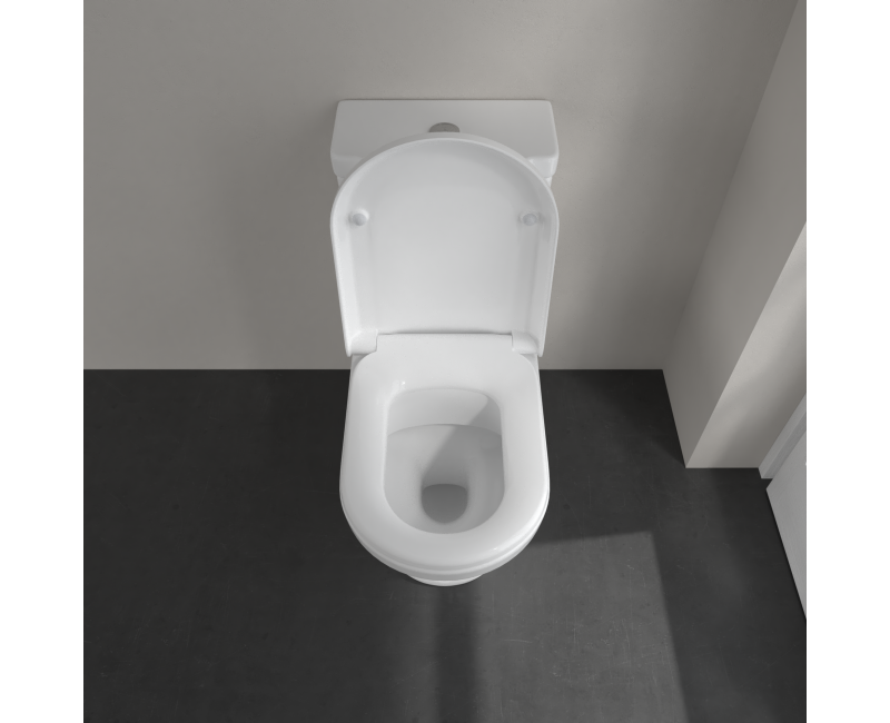 Poda apakša Villeroy & Boch Hommage, 370x725 mm, universāls izvads, Bez tvertnes, bez vāka, balta CP