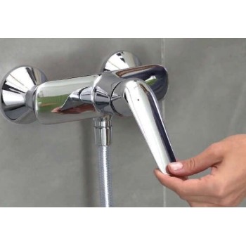 Dušas maisītājs Hansgrohe Novus, hroms