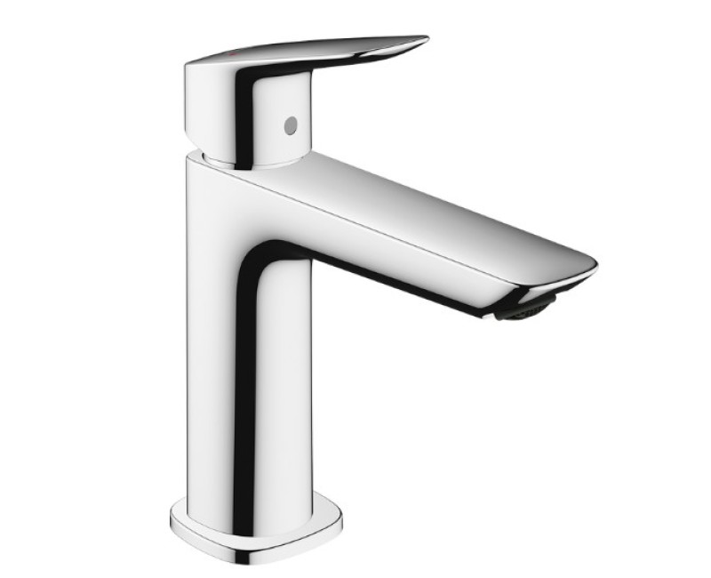 Смеситель для раковины Hansgrohe Logis 190 Eco с выдвижной крышкой, хром