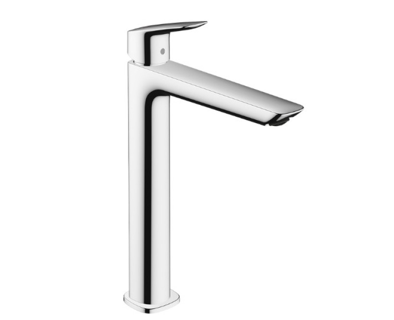Смеситель для раковины Hansgrohe Logis 70, с выдвижным механизмом, хром