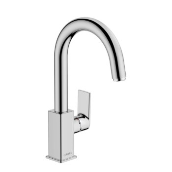 Vannas istabas izlietnes maisītājs Hansgrohe Vernis Shape 200, ar pop-up, paaugstināts, hroms