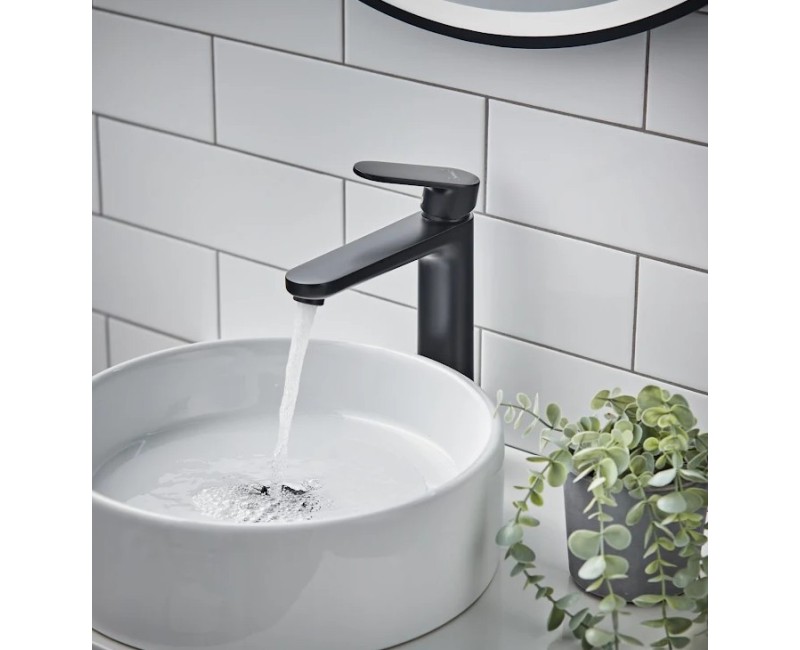 Izlietnes maisītājs Hansgrohe Vernis Blend 190, matēts melns