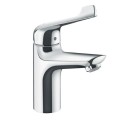 Смеситель для раковины Hansgrohe Rebris E 110, с выдвижной крышкой, хром