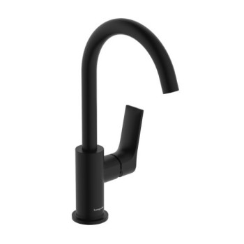 Vannas istabas izlietnes maisītājs Hansgrohe  Zebris 210, ar pop-up, matēts melns