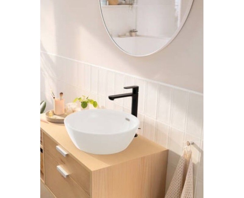 Izlietnes maisītājs Hansgrohe Rebris S 240 CoolStart, ar pop-up, matēts melns